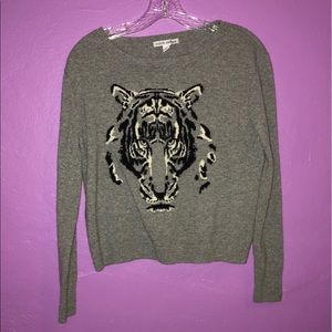 “Autumn Cashmere” Tiger Sweater.